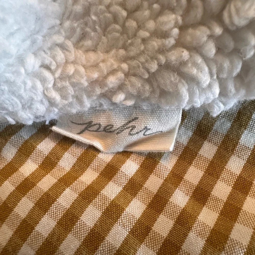 Cream Plush Bunny Security Blanket